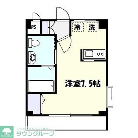 ホワイトレジデンス鷺沼の物件間取画像